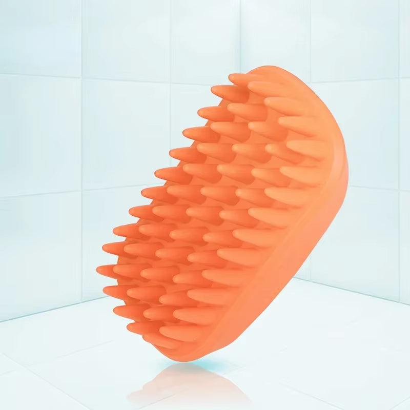 Pet Bath Brush Rubber Comb Hair Removal Brush Pet Dog Cat Grooming Cleaning Glove Massage Pet Hair Care Tool