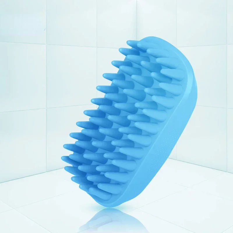 Pet Bath Brush Rubber Comb Hair Removal Brush Pet Dog Cat Grooming Cleaning Glove Massage Pet Hair Care Tool