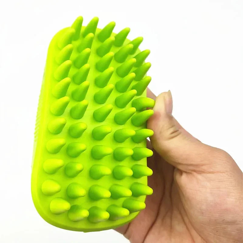 Pet Bath Brush Rubber Comb Hair Removal Brush Pet Dog Cat Grooming Cleaning Glove Massage Pet Hair Care Tool